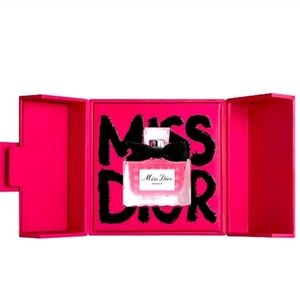 Dior - Miss Dior Essence 5ml Dabber Mini Bottle Hot Pink Graffiti Gift Box BNIB